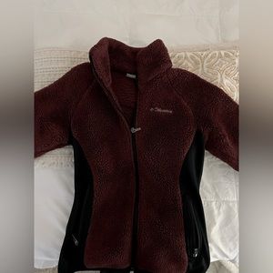 columbia sherpa zip up